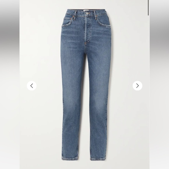 Agolde Riley Cropped Jeans - Picture 3 of 5